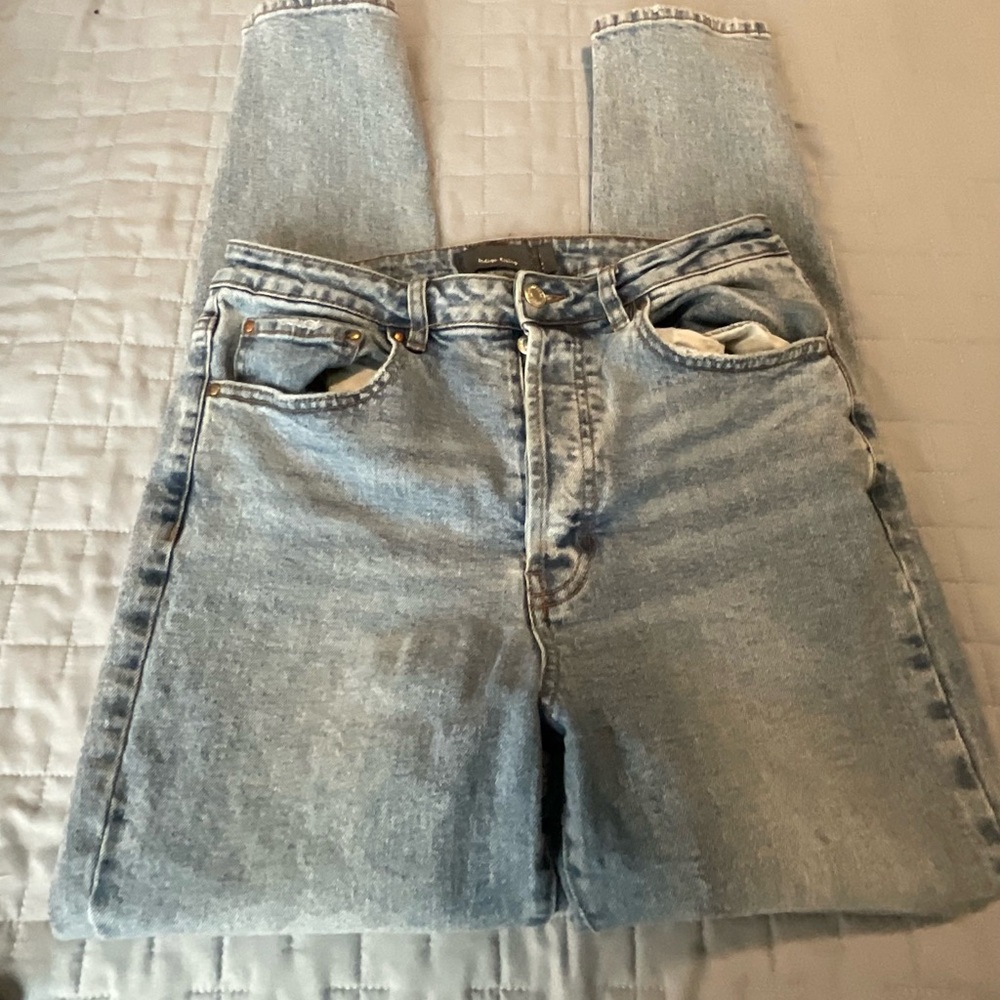 Indigo Rising Light Denim Skinny Jeans-Size 9/29